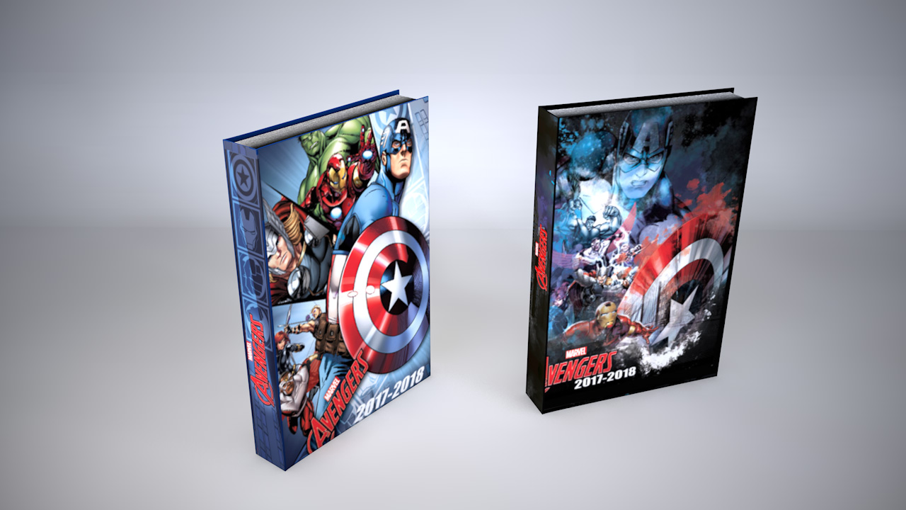 graphisme, design,Agenda avengers,diasdezign, graphiste