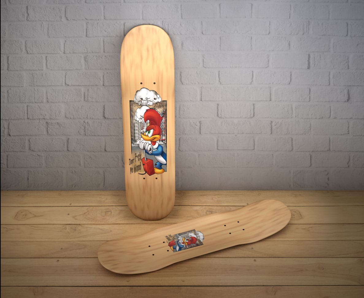 graphisme, Woodie,design,skateboard,diasdezign, graphiste